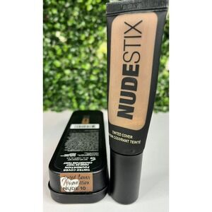 NUDESTIX Tinted Cover Foundation ~ Nude 10 ~  Full Size 0.84 fl. oz- NEW